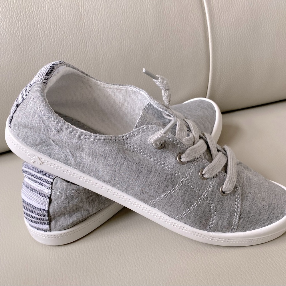 Cute pop sneakers - grey